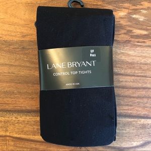 Black control top tights